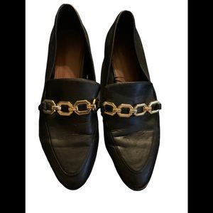 H&M Women’s Loafers with decorative metal trim front